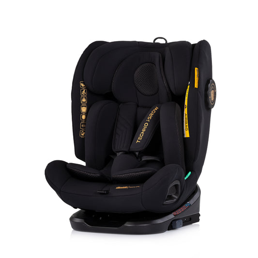 Autostoel Chipolino Techno I-Grow 360 I-Size Noir