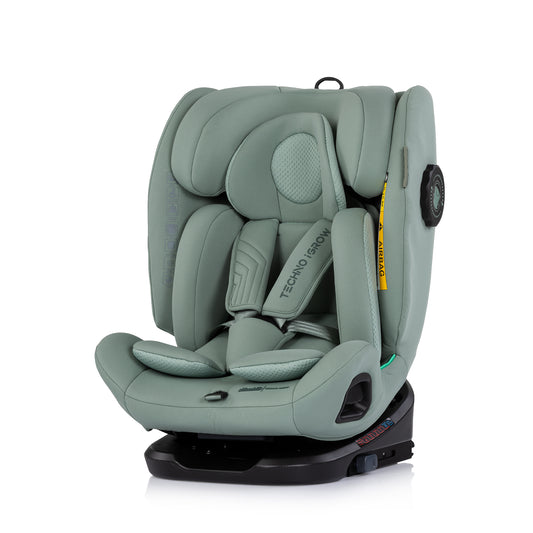 Autostoel Chipolino Techno I-Grow 360 I-Size Matcha