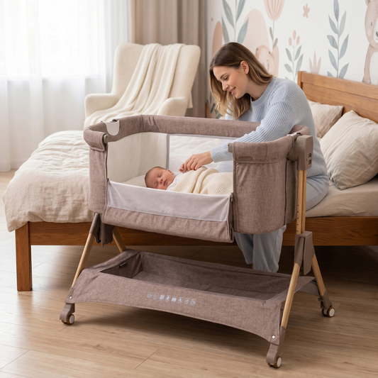 Co-Sleeper Chipolino SleepNFold Latte