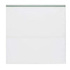 Laken Wieg Briljant Baby Bias Tape 75x100 Stonegreen