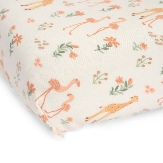Hoeslaken Little Dutch 90x200 Blooming Safari