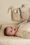 Aankleedkussenhoes Little Dutch Little Goose Beige