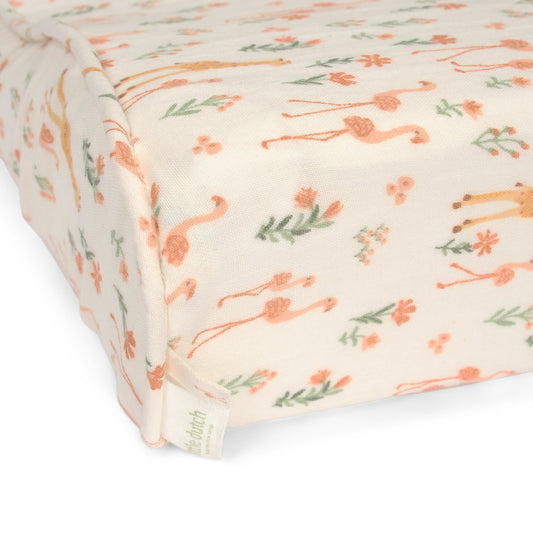 Aankleedkussenhoes Little Dutch Blooming Safari