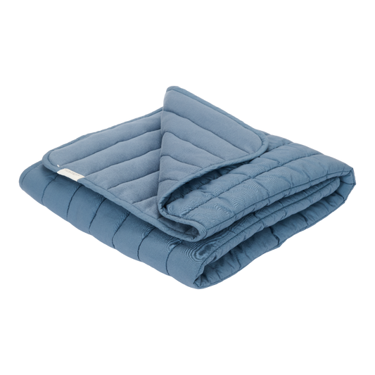 Deken Ledikant Little Dutch Dark Blue