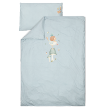 Overtrek Peuterbed Little Dutch 120x150 Denim Blue