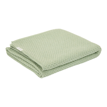 Deken Wieg Little Dutch Pure Sage Gebreid 70x100