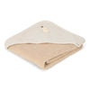 Badcape Little Dutch Geborduurd Baby Bunny Beige