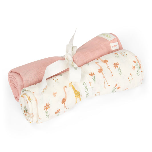 Swaddle Doek Little Dutch Safari Wonders 70x70