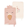 Washandje Little Dutch Flamingo Roze 2st