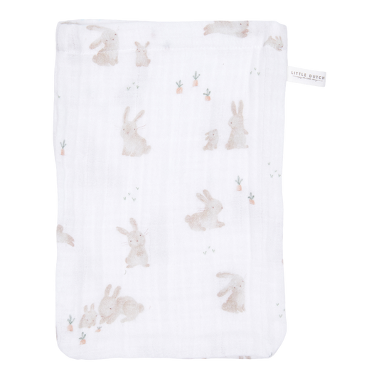 Washandje Little Dutch Baby Bunny/Beige 2st
