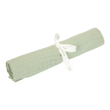 Swaddle Doek Little Dutch Pure Hydrofiel Pure Sage 120x120