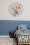 Vloerkleed Little Dutch Dot Mixed Blue