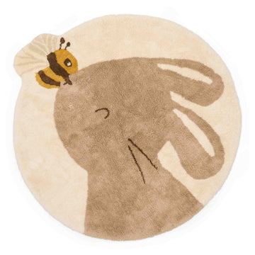 Vloerkleed Little Dutch Rabbit Bee Shape