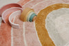 Vloerkleed Little Dutch Rainbow Shape Pink