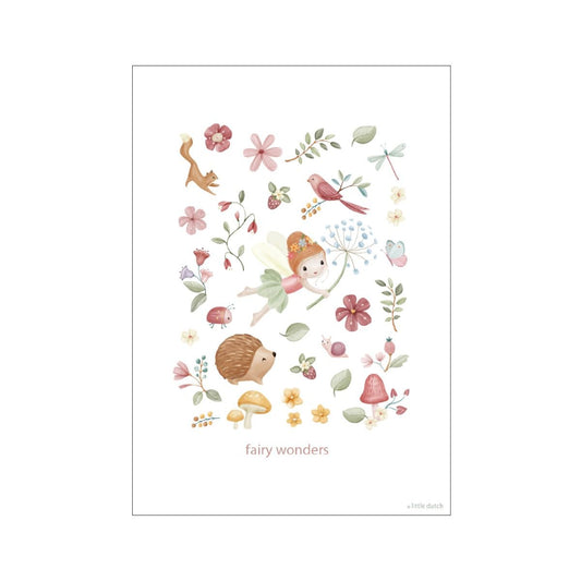 Poster A3 Little Dutch Fairy Wonders