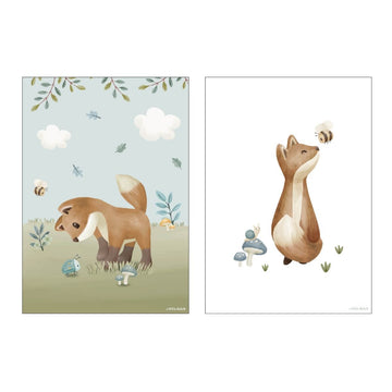 Poster Little Dutch Forest Friends