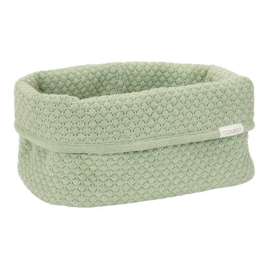 Mand Groot Little Dutch Pure Sage Gebreid