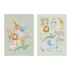 Poster A3 Little Dutch Safari Friends