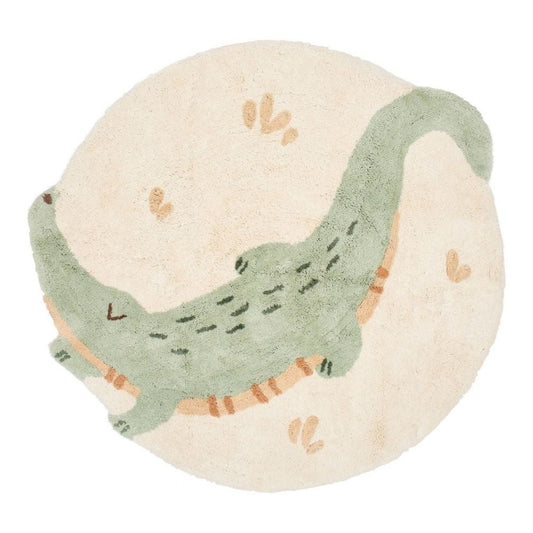 Vloerkleed Little Dutch Safari Friends Krokodil