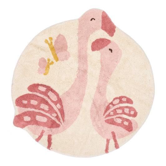 Vloerkleed Little Dutch Flamingo Roze