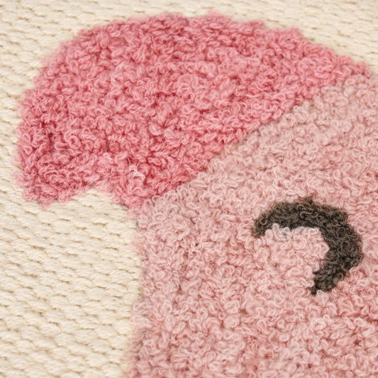 Vloerkleed Little Dutch Flamingo Roze