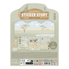Stickerboek Herbruikbaar Little Dutch Safari Friends
