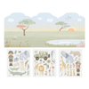 Stickerboek Herbruikbaar Little Dutch Safari Friends