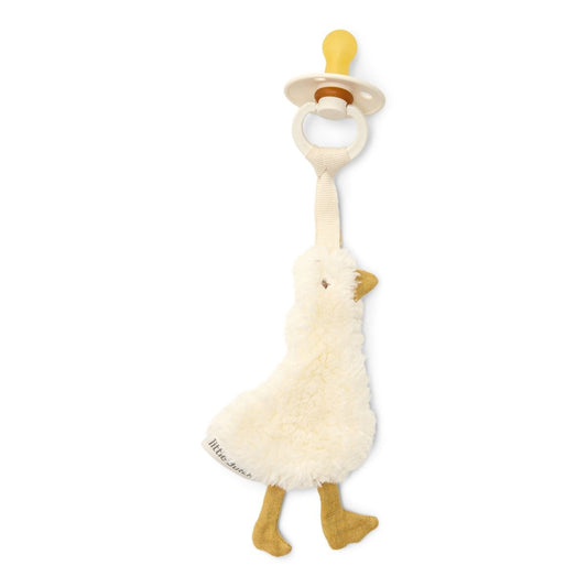 Speendoekje Little Dutch Little Goose Wit