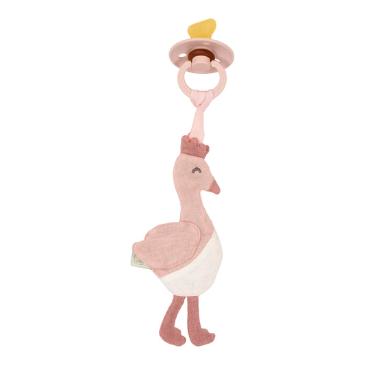 Speendoekje Little Dutch Flamingo Roze