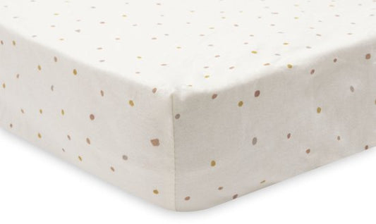 Hoeslaken Wieg Jollein 40/50x80/90 Jersey Kangaroots Dusty Dot