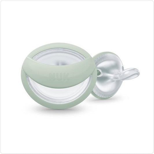 Fopspeen NUK Mommyfeel Mint/Offwhite 0-9mnd 2-pack
