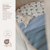Laken Ledikant Meyco Pre Washed Jeans Blue