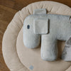 Boxkleed Rond Nanami Knitlook/Bamboo Naturel