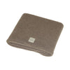 Deken Ledikant Nanami Merino Wol Bruin 100x150