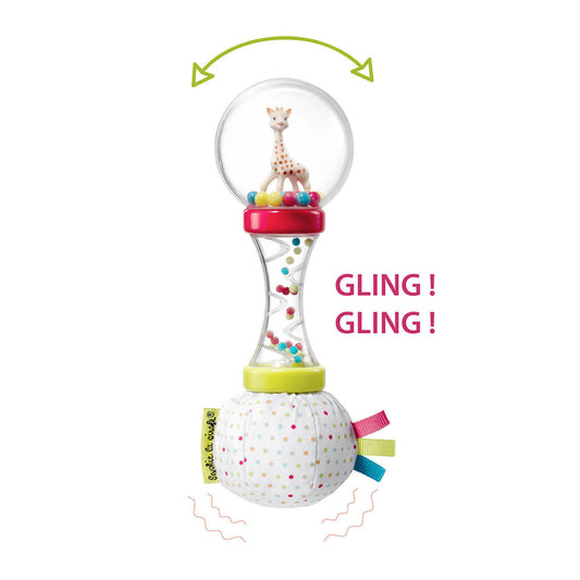Geschenkdoos Sophie de Giraf Maracas Wit
