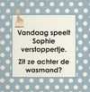 Kartonboek Sophie de Giraf ‘Waar is Sophie?’