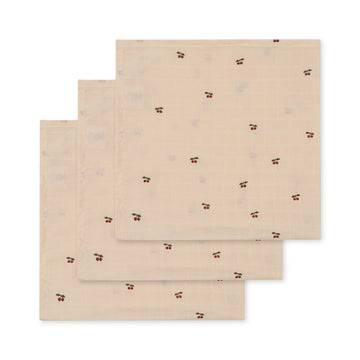 Multidoek Hydrofiel Konges Slojd Cherry 3-pack