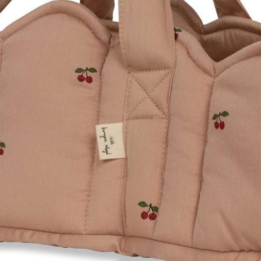 Poppendraagtas Konges Slojd Cherry Blush