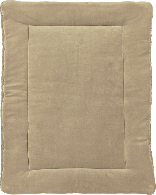 Boxkleed Meyco Romantic Flower Taupe
