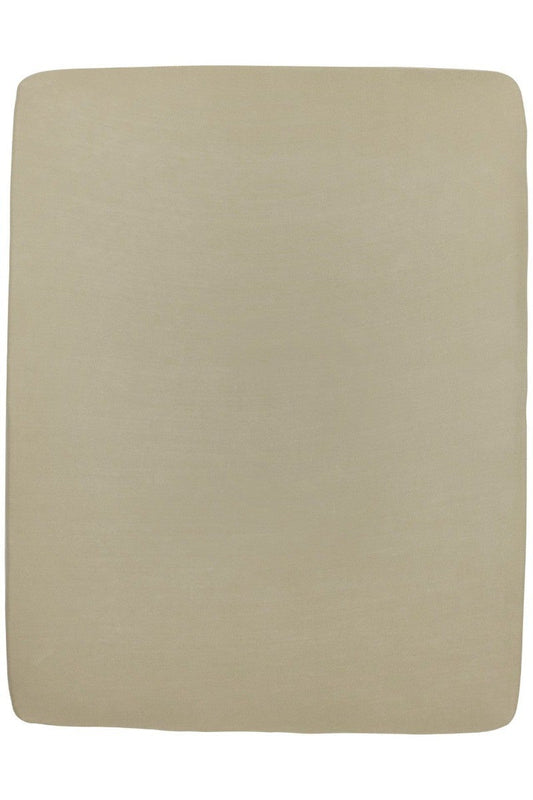 Hoeslaken Boxmatras Meyco Jersey Taupe