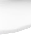 Hoeslaken Boxmatras Meyco Rond Wit