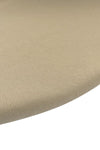 Hoeslaken Boxmatras Meyco Rond Taupe