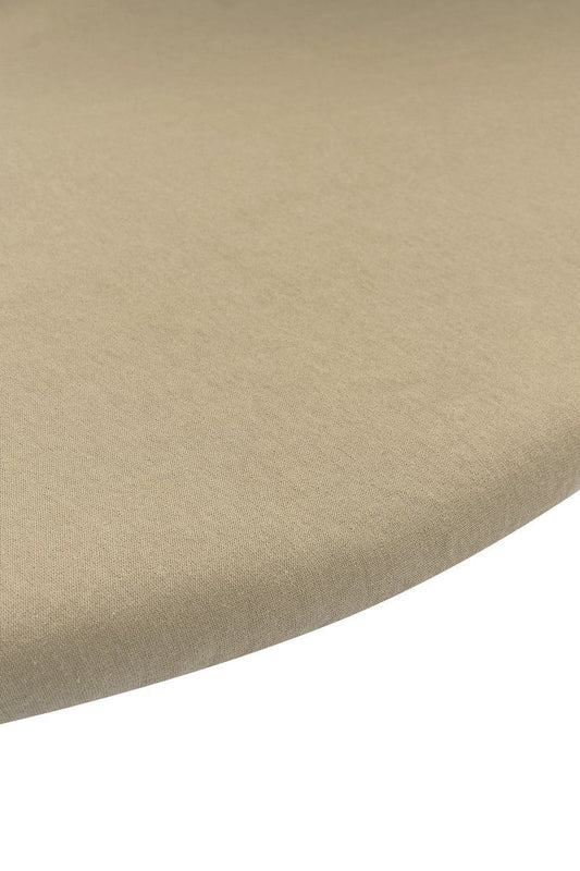 Hoeslaken Boxmatras Meyco Rond Taupe