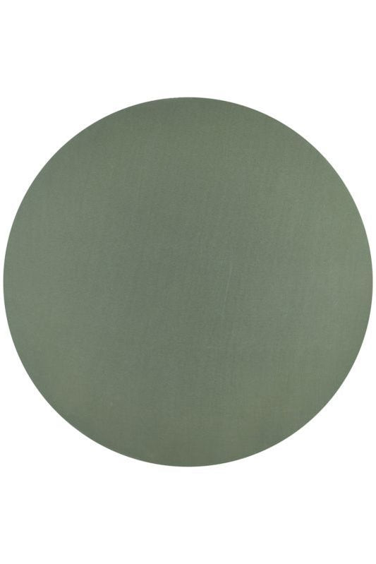 Hoeslaken Boxmatras Meyco Rond Forest Green