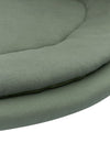 Hoeslaken Boxmatras Meyco Rond Forest Green