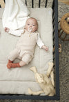 Boxkleed Meyco Knit Basic Sand Melange