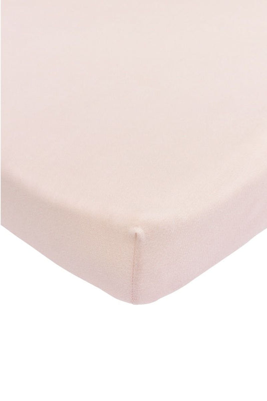 Hoeslaken Boxmatras Meyco Soft Pink