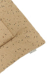 Boxkleed Meyco Ribt Mini Spot Toffee Melange