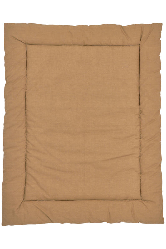 Boxkleed Meyco Geweven Ikat Sand/Toffee