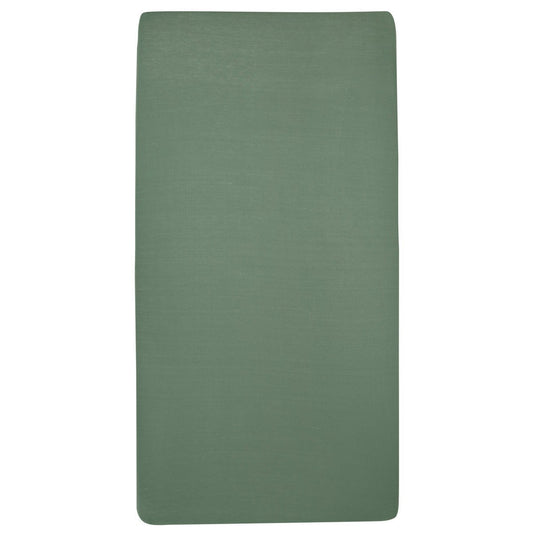 Hoeslaken Meyco Wieg Forest Green 40x80